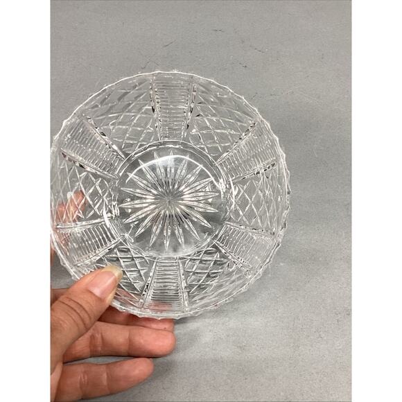 Cut Glass Lead Crystal Bowl - 2.25x5” - Picture 3 of 5